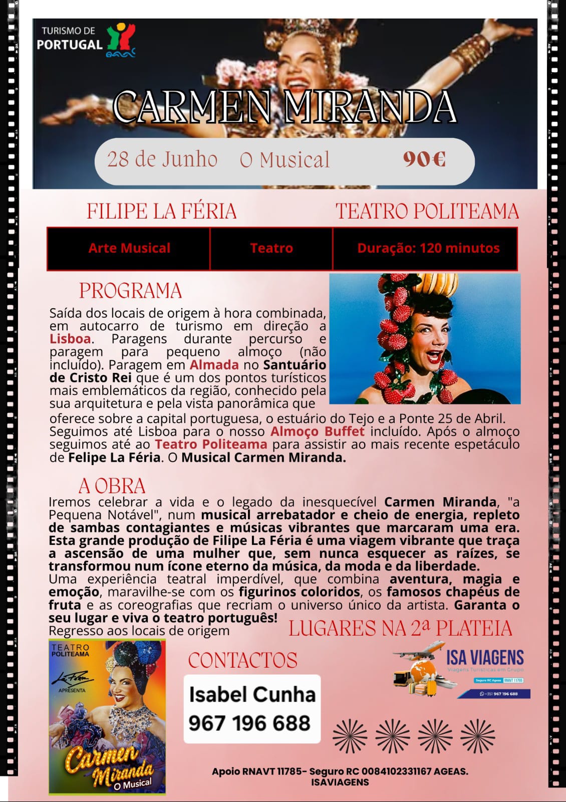 Teatro Politeama - Carmen Miranda
